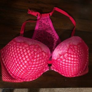VS pink and red bra